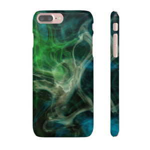 Green Marble iPhone Case (Slim) iPhone 7 Plus Glossy Phone Case