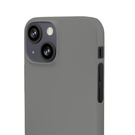 Battleship Gray iPhone Case (Slim) Phone Case