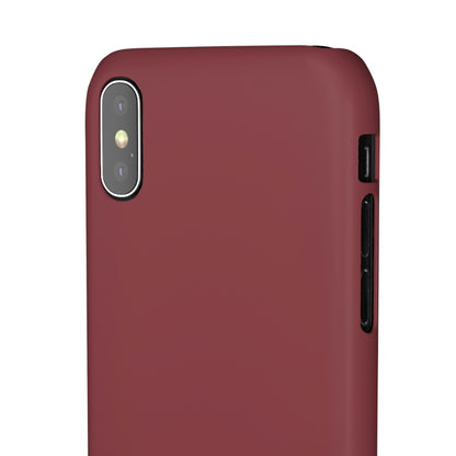 Cordovan Purple iPhone Case (Slim) Phone Case