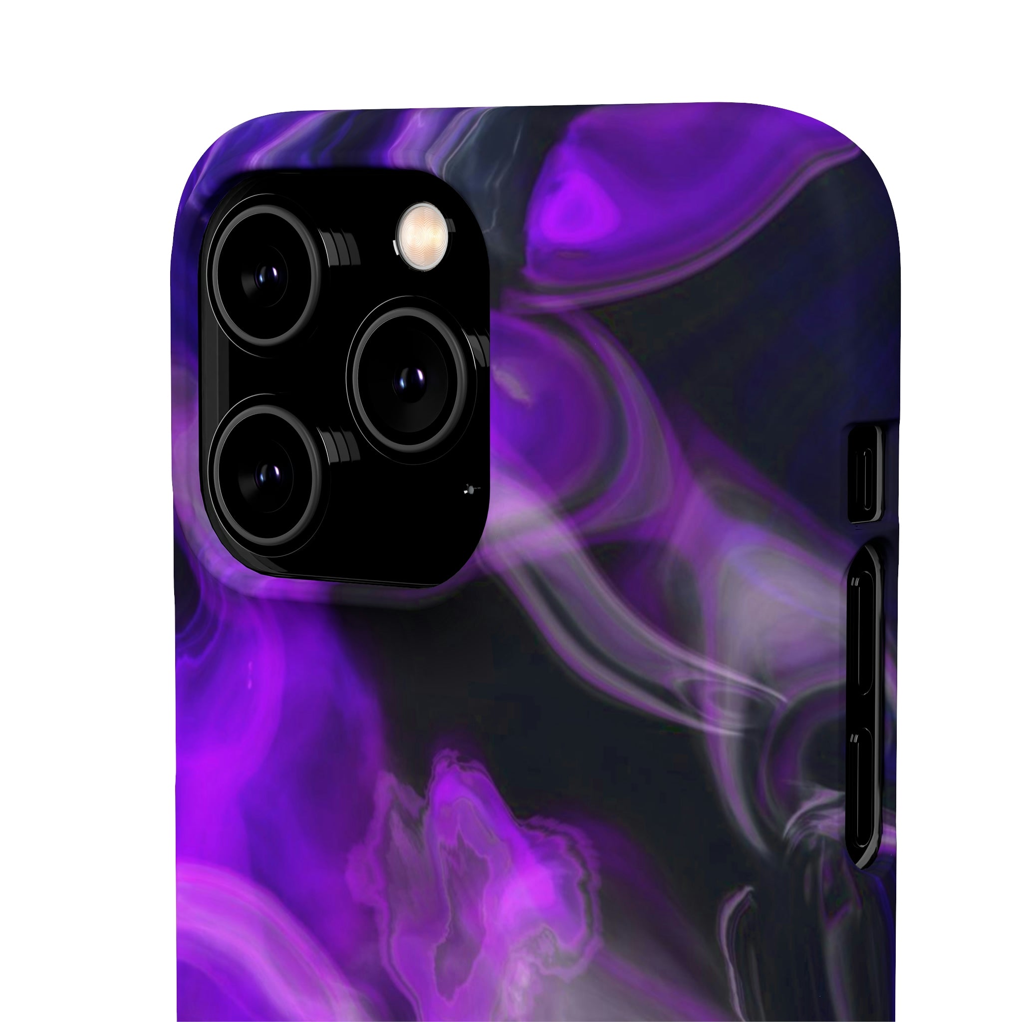 Purple Marble iPhone Case (Slim) Phone Case