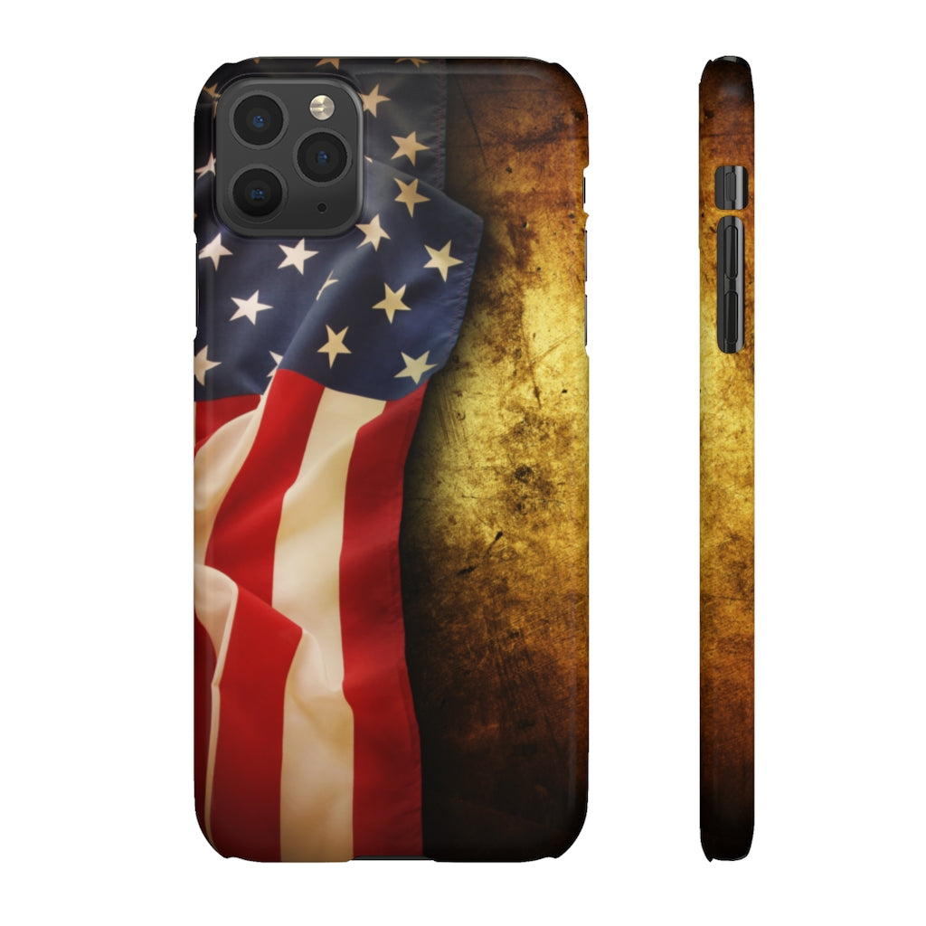 Close up of American flag Samsung/iPhone (Slim) Phone Case