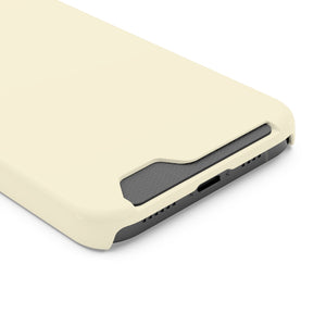 Cornsilk iPhone Case (Card) Phone Case