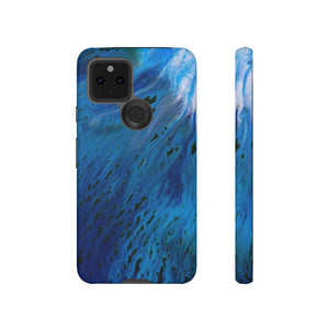 Blue River Ink Art Android Case (Protective) Google Pixel 5 Matte Phone Case