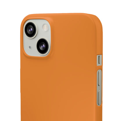 Cadmium Orange iPhone Case (Slim) Phone Case