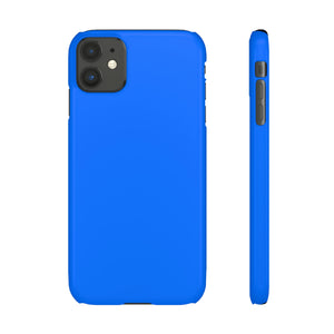 Brandeis Blue iPhone Case (Slim) iPhone 11 Glossy Phone Case