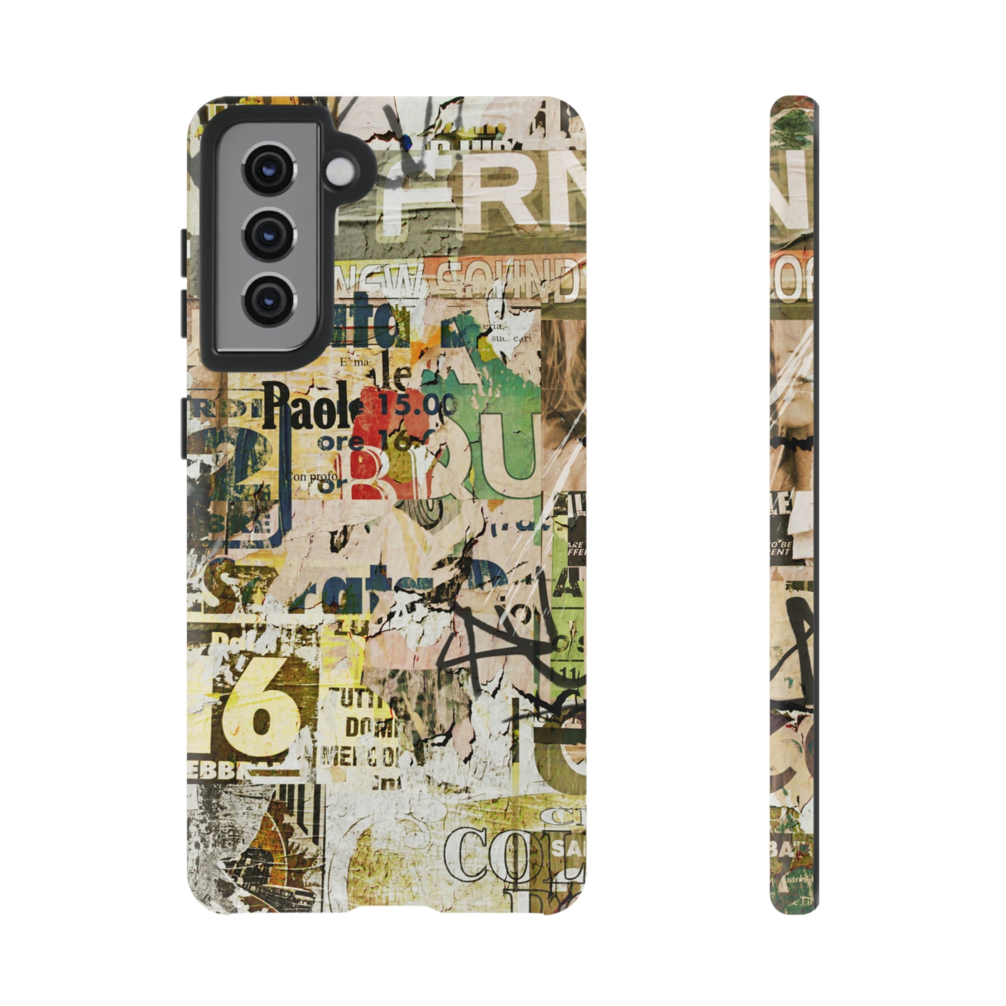 Grunge Vintage Poster Android Case (Protective) Samsung Galaxy S21 Matte Phone Case