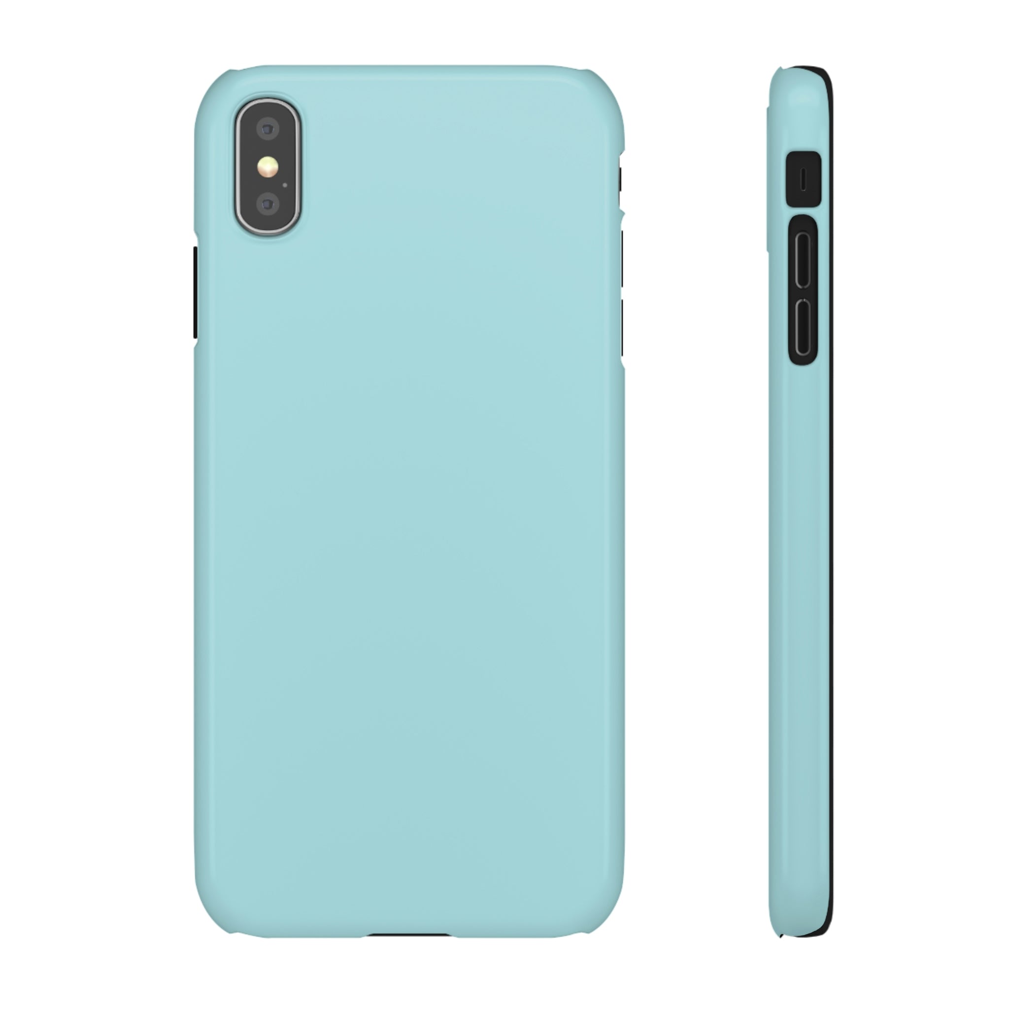 Crystal Blue iPhone Case (Slim) iPhone XS MAX Glossy Phone Case