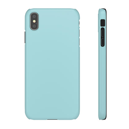 Crystal Blue iPhone Case (Slim) iPhone XS MAX Glossy Phone Case