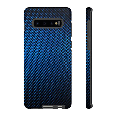 Blue Metal Android Case (Protective) Samsung Galaxy S10 Plus Matte Phone Case