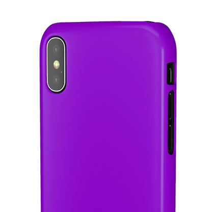 Dark Violet iPhone Case (Slim) Phone Case