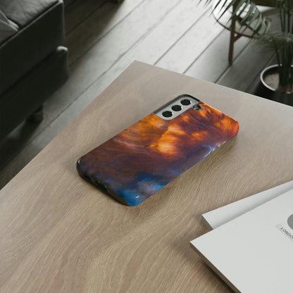 Solar Flare Ink Art Android Case (Protective) Phone Case