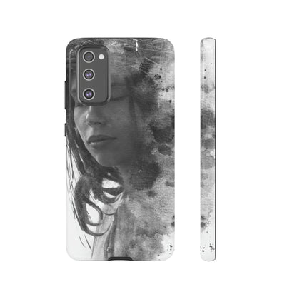 Portrait Lady Android Case (Protective) Samsung Galaxy S20 FE Glossy Phone Case