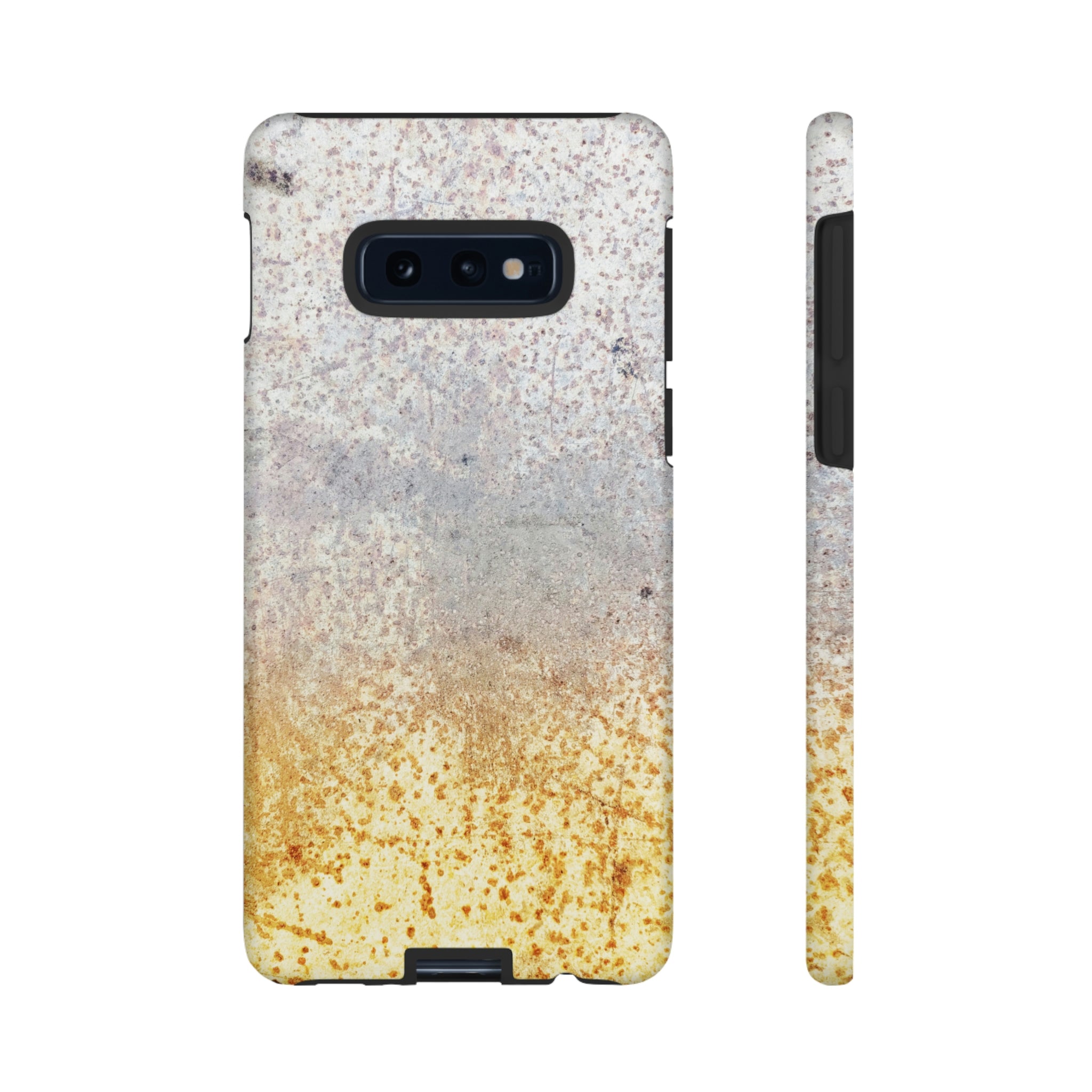 Gold Abstract Android Case (Protective) Samsung Galaxy S10E Matte Phone Case