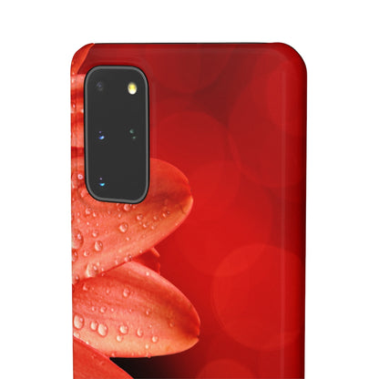 Red Spring Flower Samsung/iPhone (Slim) Samsung Galaxy S20+ Glossy Phone Case