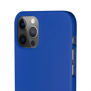 Cobalt Blue iPhone Case (Slim) Phone Case