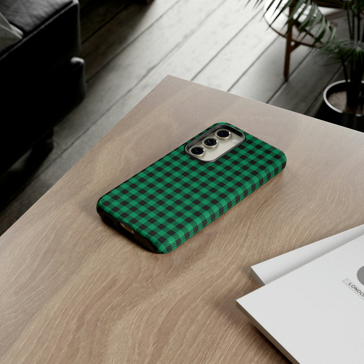 Green Flannel Android Case (Protective) Phone Case