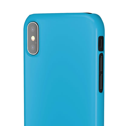 Bright Cerulean iPhone Case (Slim) Phone Case