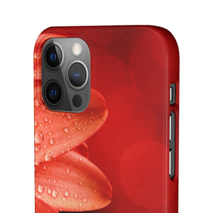 Red Spring Flower Samsung/iPhone (Slim) iPhone 12 Pro Glossy Phone Case