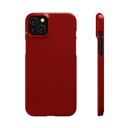 Barn Red iPhone Case (Slim) iPhone 14 Plus Glossy Phone Case