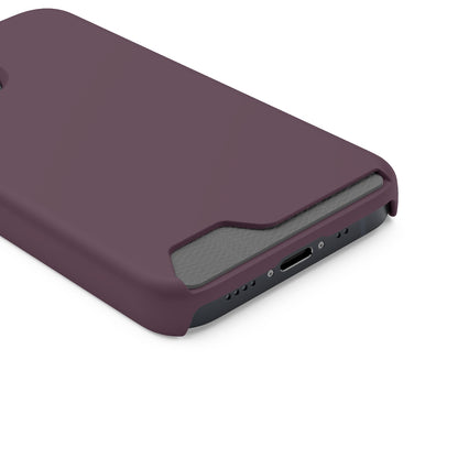 Eggplant iPhone Case (Card) Phone Case