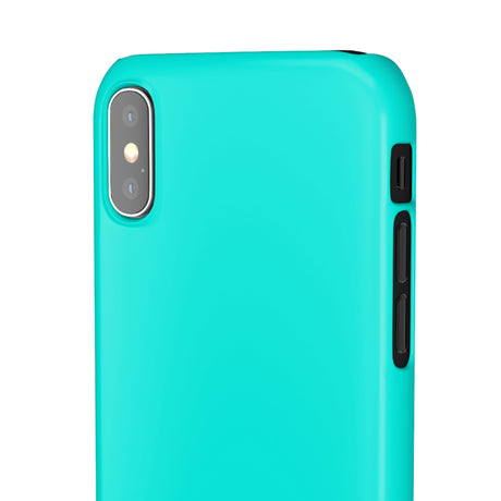 Bright Turquoise iPhone Case (Slim) Phone Case