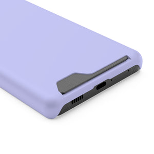 Lavender Blue Android Case (Card) Phone Case