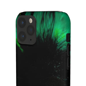 Northen Star Gaze Ink Art iPhone Case (Slim) Phone Case