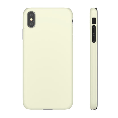 Beige iPhone Case (Slim) iPhone XS MAX Glossy Phone Case