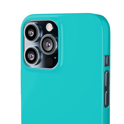 Dark Turquoise iPhone Case (Slim) Phone Case