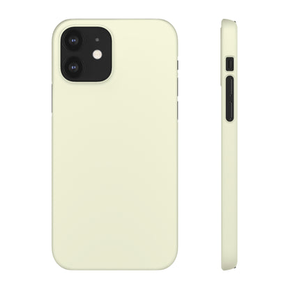 Beige iPhone Case (Slim) iPhone 12 Matte Phone Case