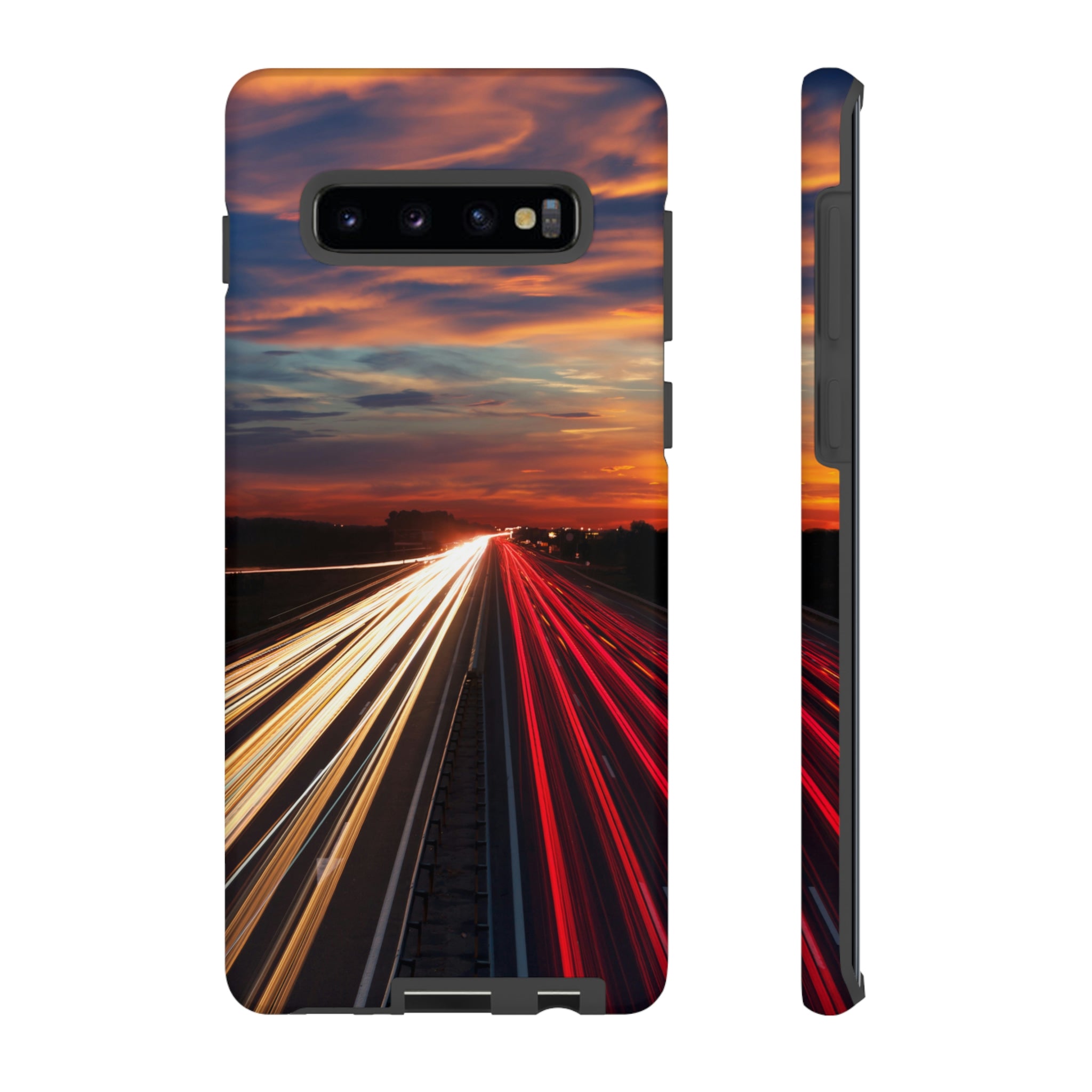 City Lights Android Case (Protective) Samsung Galaxy S10 Plus Matte Phone Case