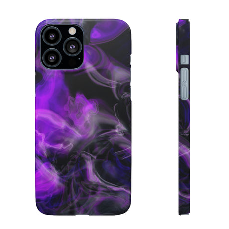 Purple Marble iPhone Case (Slim) iPhone 13 Pro Max Matte Phone Case