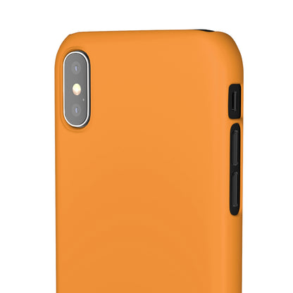 Deep Saffron iPhone Case (Slim) Phone Case