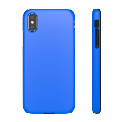 Brandeis Blue iPhone Case (Slim) iPhone XS Matte Phone Case