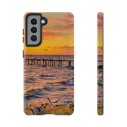 SunDown Android Case (Protective) Samsung Galaxy S21 Glossy Phone Case