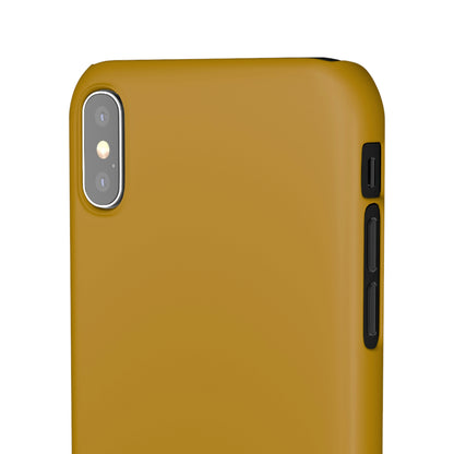 Dark Goldenrod iPhone Case (Slim) Phone Case