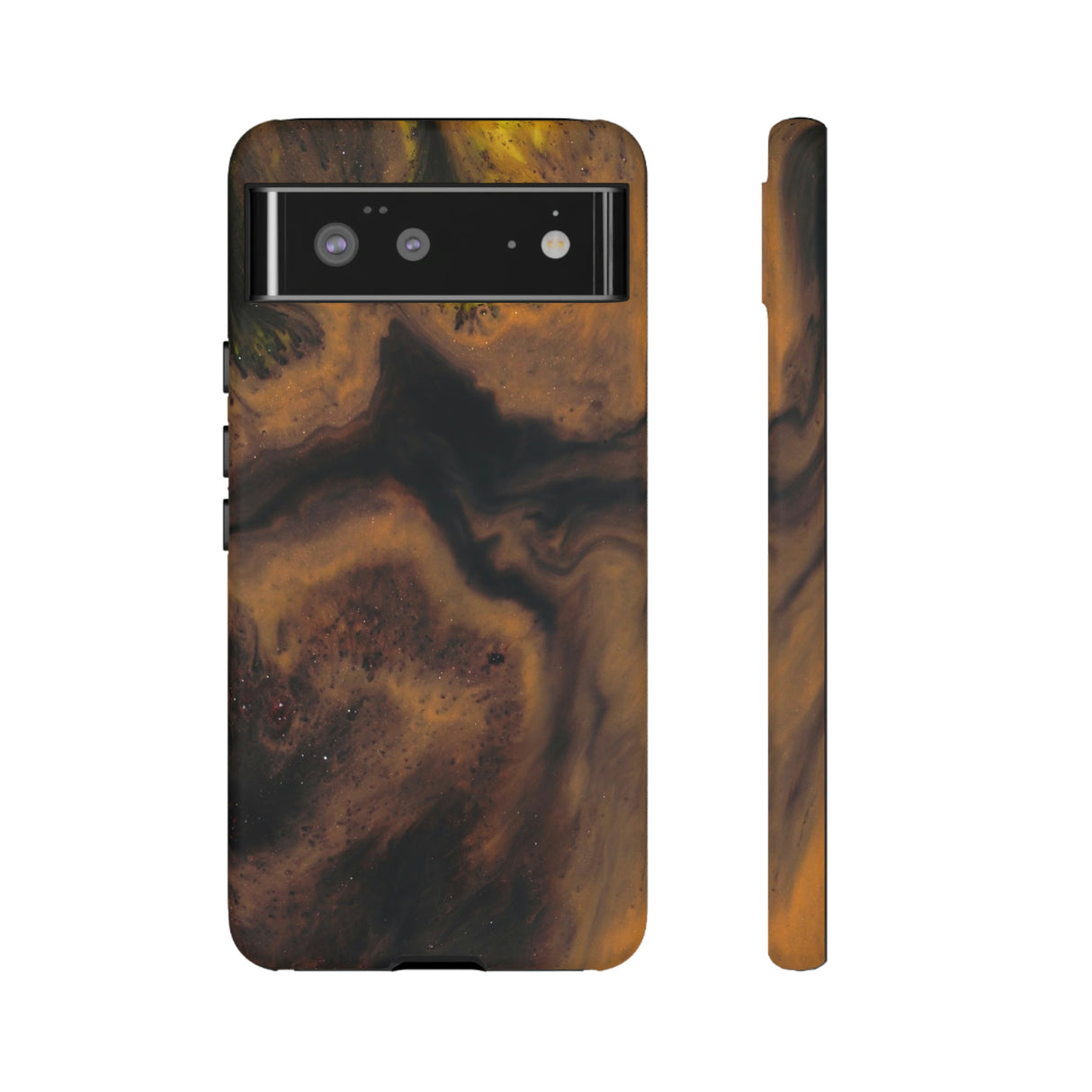 Brown Earth Ink Art Android Case (Protective) Phone Case