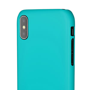 Dark Turquoise iPhone Case (Slim) Phone Case