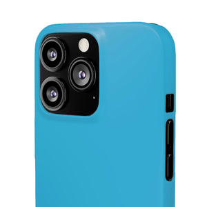 Bright Cerulean iPhone Case (Slim) Phone Case