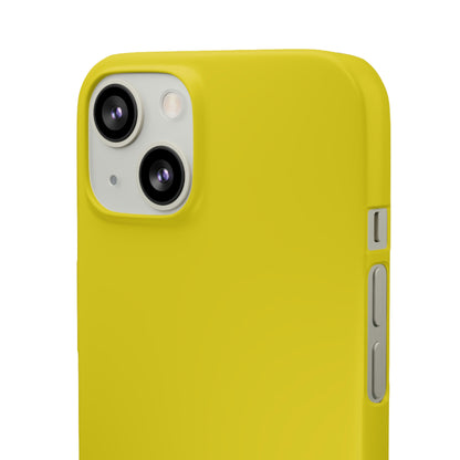 Citrine Yellow iPhone Case (Slim) Phone Case