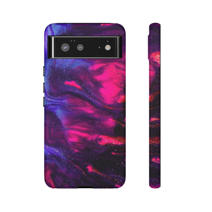 Deep Purple Ink Art Android Case (Protective) Google Pixel 6 Matte Phone Case