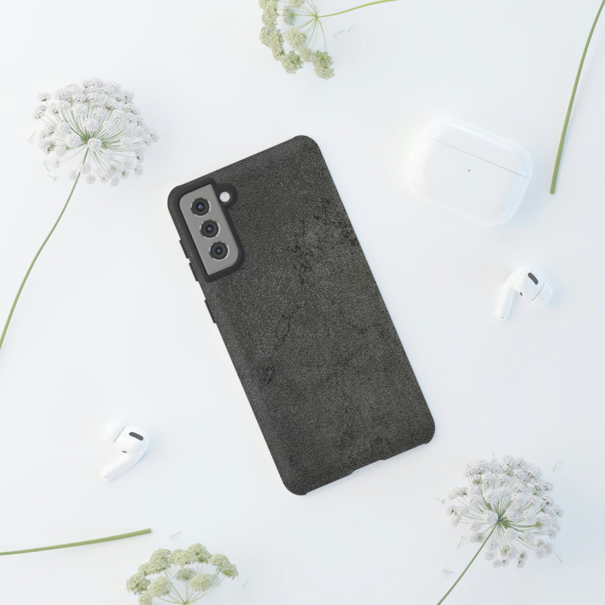 Steel Grey Granite Android Case (Protective) Phone Case