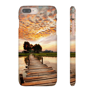 Sunset on the Tropical River Samsung/iPhone (Slim) Phone Case