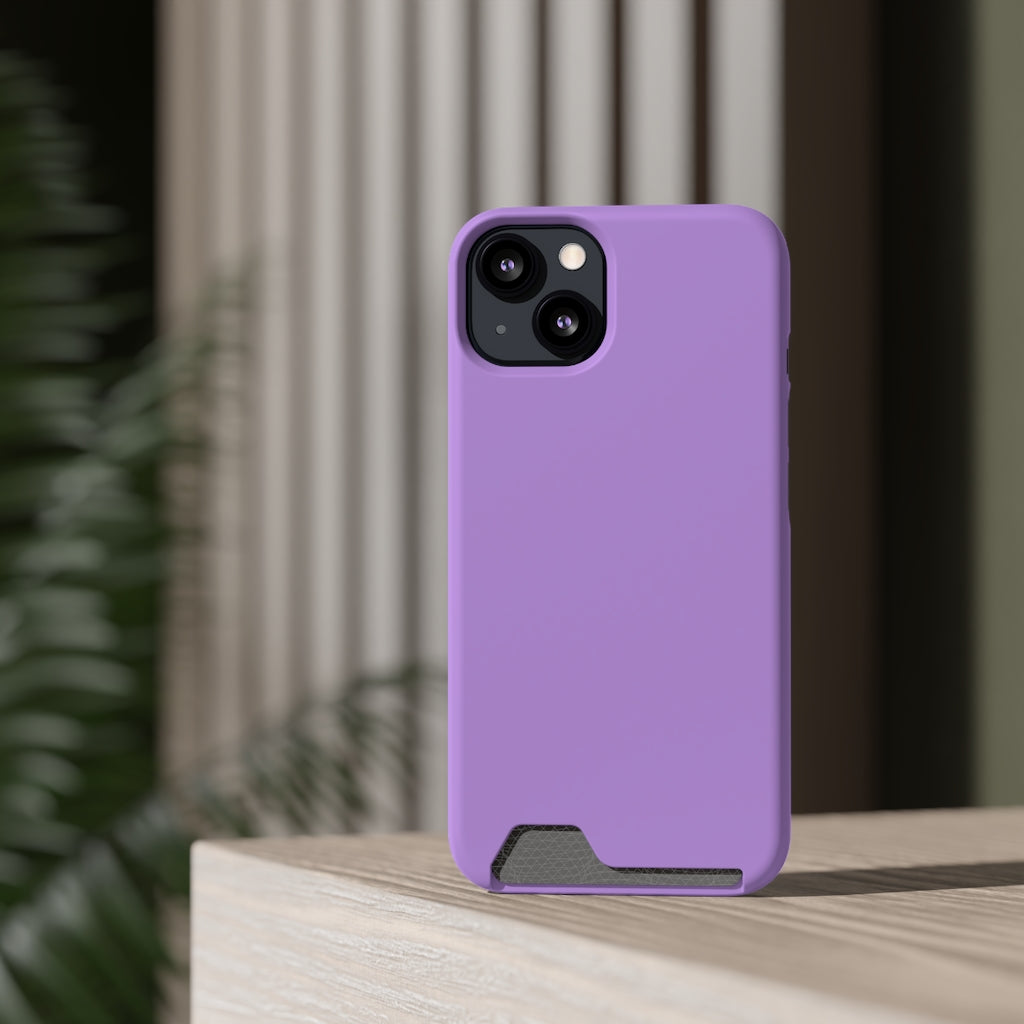 Bright Lavender iPhone Case (Card) Phone Case