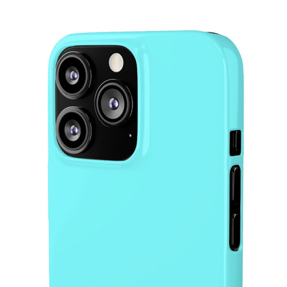 Electric Blue iPhone Case (Slim) Phone Case