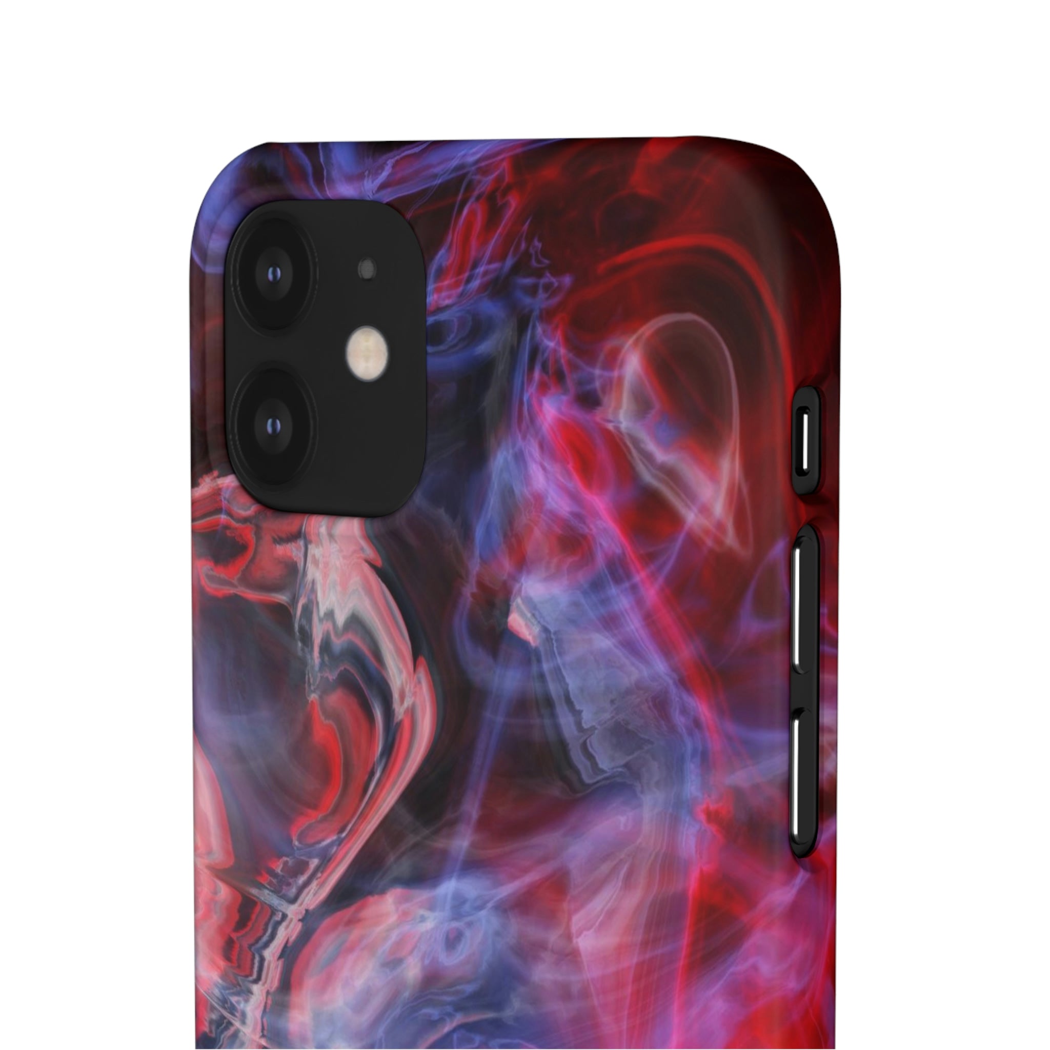 Red Marble iPhone Case (Slim) Phone Case