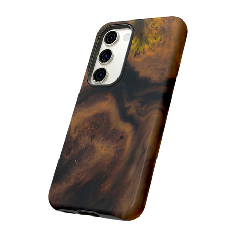 Brown Earth Ink Art Android Case (Protective) Phone Case