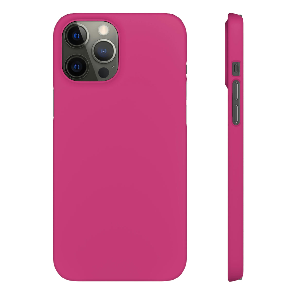 Fuchsia Purple iPhone Case (Slim) iPhone 12 Pro Max Matte Phone Case