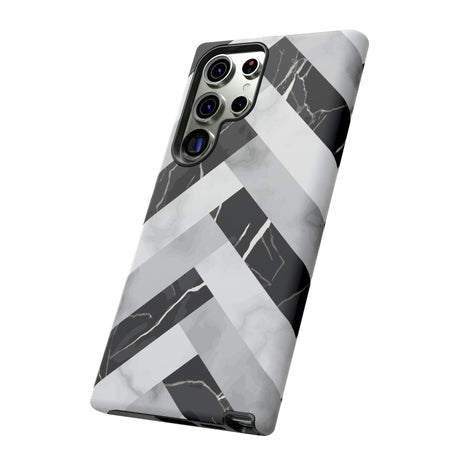 Grey Herringbone Android Case (Protective) Phone Case