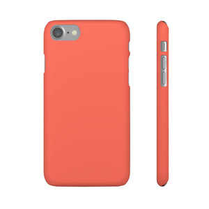 Bittersweet Orange iPhone Case (Slim) iPhone 7 Matte Phone Case